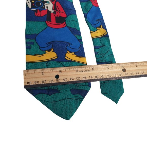 Tie Rack Disney Mens Necktie Tie Designer Italian All Silk Work Office Dad Gift - Picture 3 of 5